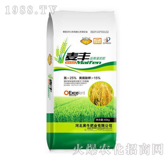 麥豐-返青灌漿肥-黑牛肥業