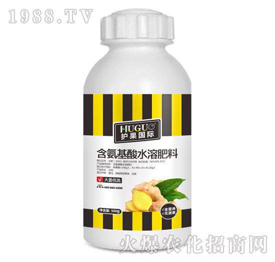 500g大姜優選含氨基酸水溶肥-護果