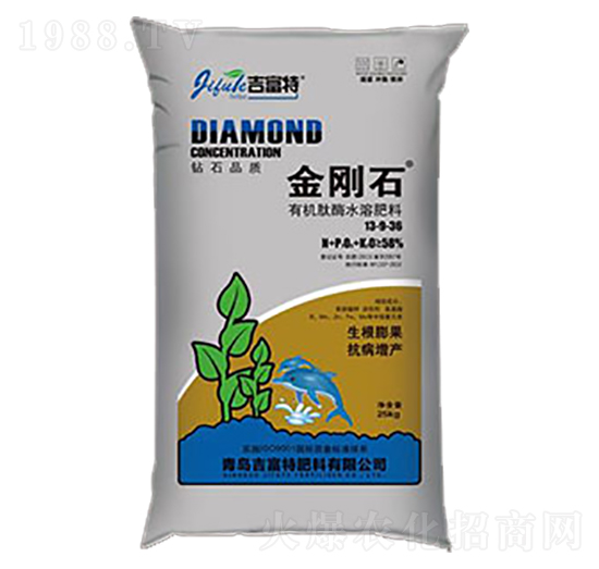 20kg金剛石有機肽酶水溶肥料-吉富特