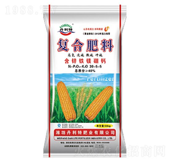 復合肥料30-5-5（含鋅鐵鎂硼鈣）-丹利特