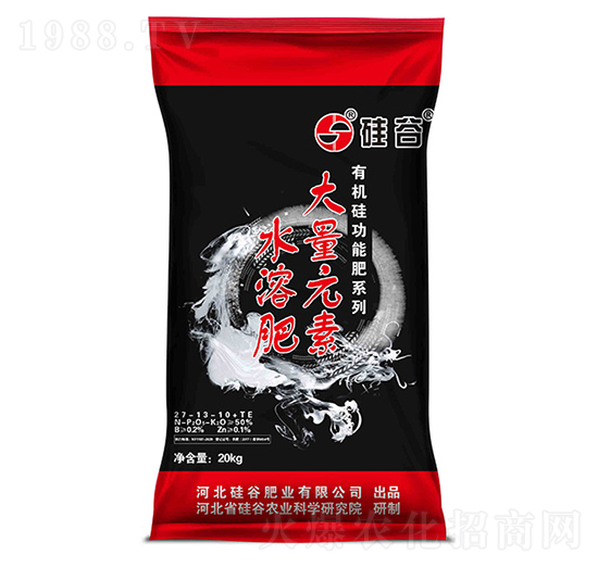 大量元素水溶肥料27-13-10+TE-硅谷肥業