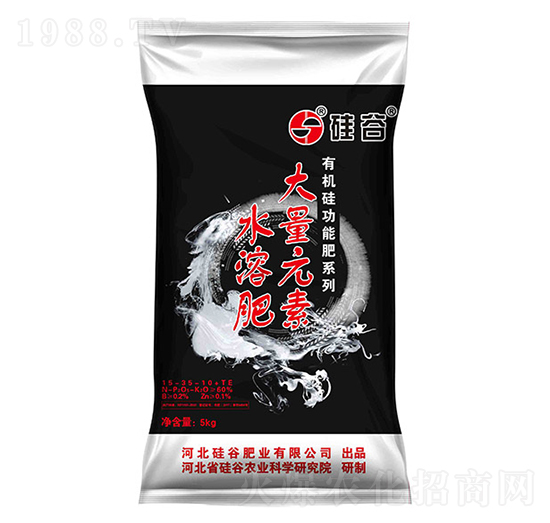 5kg大量元素水溶肥料15-35-10+TE-硅谷肥業