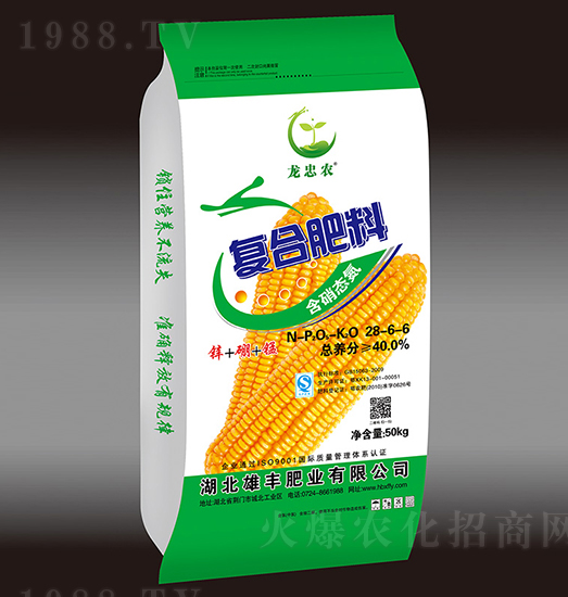 復合肥料28-6-6-龍忠農-雄豐肥業