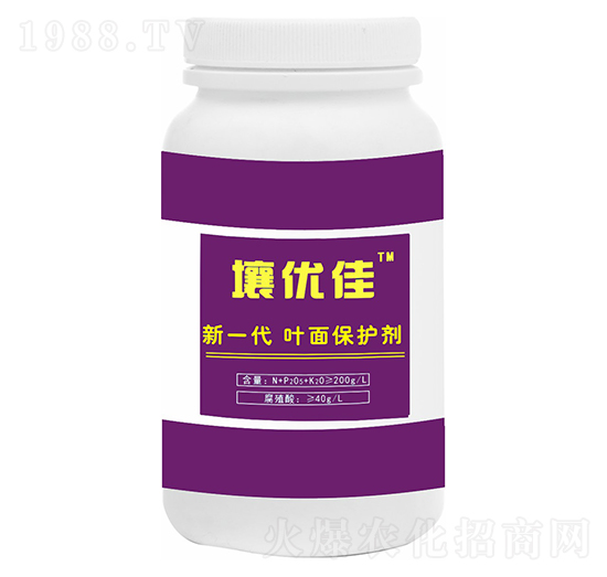 瓶裝葉面保護劑-壤優佳-四友生物