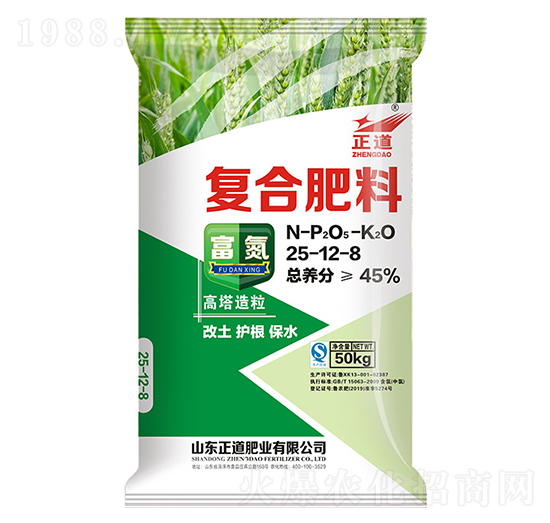 高塔造粒復合肥料25-12-8-正道-祥云化工