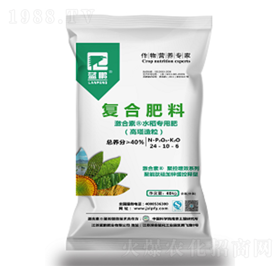 水稻專用復合肥料24-10-6-藍鵬肥業
