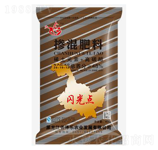 48%免追摻混肥料26-10-12-閃光點-澤樂