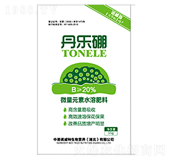 微量元素水溶肥料-丹樂硼-眾人聯合
