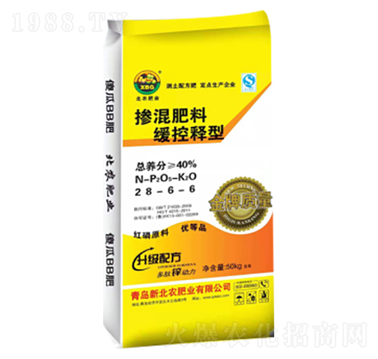摻混肥料緩控釋型-北農肥業
