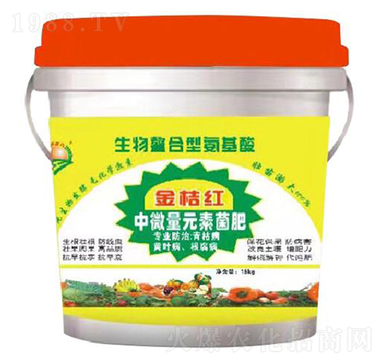 生物螯合型氨基酸中微量元素菌肥-金桔紅生態