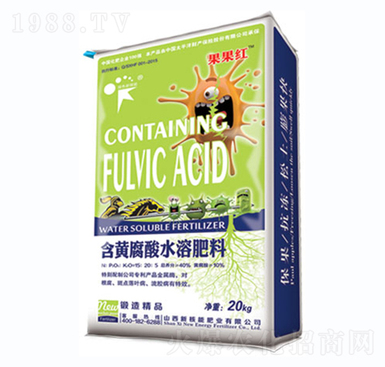 含黃腐酸水溶肥料（防根腐、斑點落葉、流膠病）-新核能