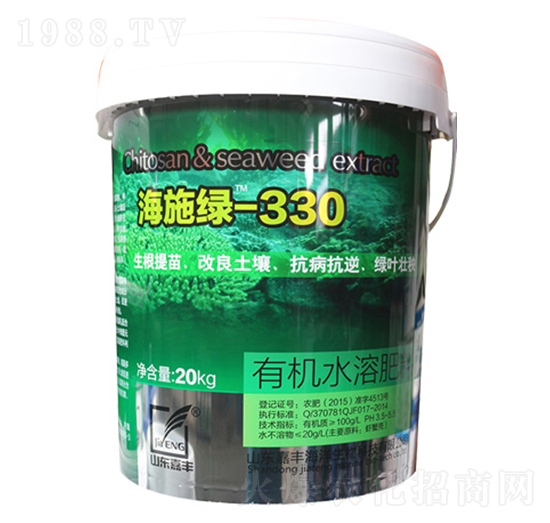 有機水溶肥-僑農·海施綠330-嘉豐