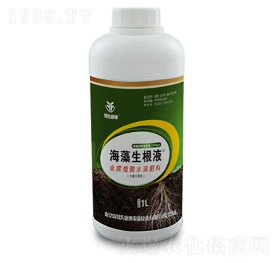 含腐植酸水溶肥-海藻生根液-領先康地