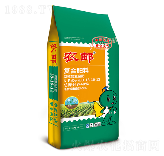 農郵腐植酸復合肥18-10-12-農郵肥業