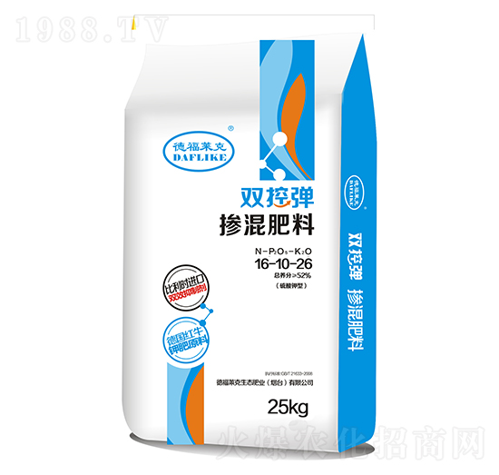 雙控彈摻混肥16-10-26-德福萊克-眾德農業