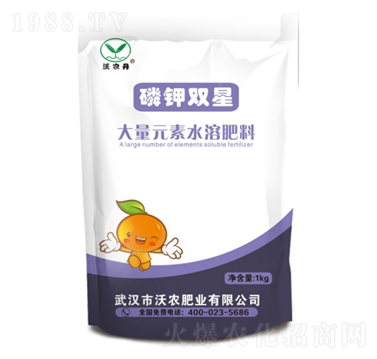 磷鉀雙星大量元素水溶肥料-沃農丹-沃農肥業