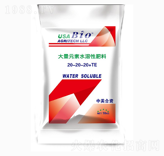 大量元素水溶肥料20-20-20+TE-齊民豐農業