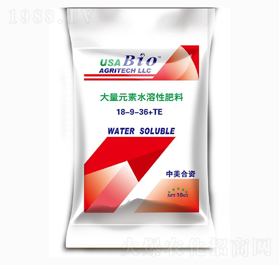 大量元素水溶肥料18-9-36+TE-齊民豐農業