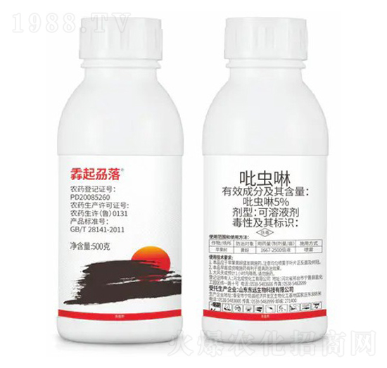 5%吡蟲(chóng)啉可溶液劑-掱起刕落-東遠(yuǎn)生物
