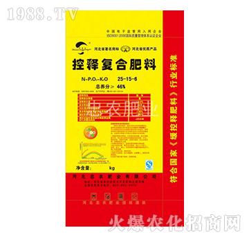 控釋復合肥料25-15-6-忠農肥業