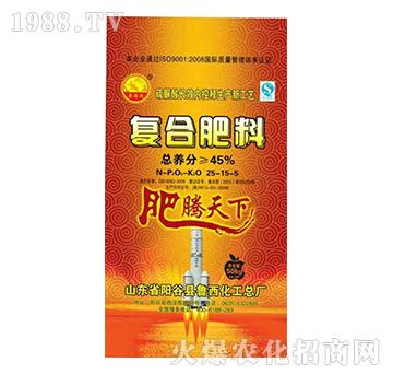 肥騰天下-復合肥料25-15-5-魯西化工