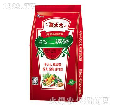 喜大大經濟作物型藥肥-5%二嗪磷-天潤三禾