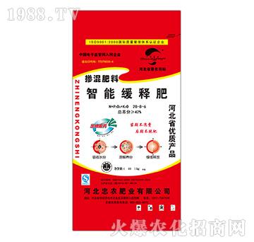智能緩釋摻混肥28-8-6-忠農肥業
