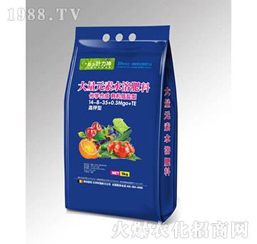 高鉀型大量元素水溶肥料14-8-35+0.3MgO+TE-施耐力