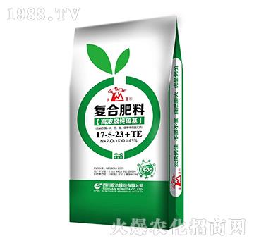 高濃度純硫基復合肥料17-5-23+TE-云頂-宏達