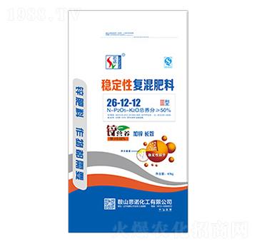 穩定性復混肥料26-12-12-思諾化工