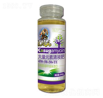 260g高氮綠葉促長型大量元素清液肥450-50-50+TE-黑旋風-新農