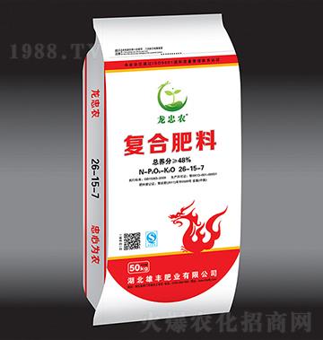 復合肥料26-15-7-龍忠農-雄豐肥業