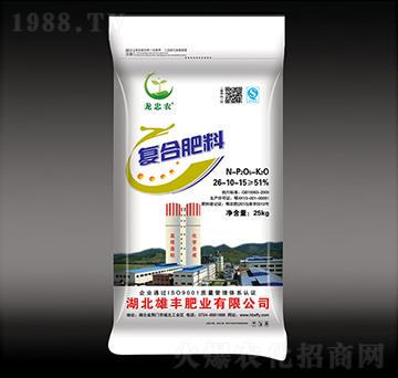 復合肥料26-10-15-龍忠農-雄豐肥業