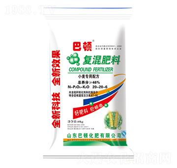 小麥專用復混肥料20-20-6-巴頓