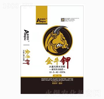 金牛鉀大量元素水溶肥10-5-42+EDTA-愛德樸