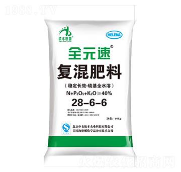 復混肥料28-6-6-全元速-儂本農業