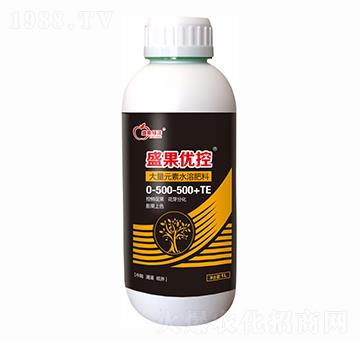 大量元素水溶肥料0-500-500+TE-盛果優控-綠洋
