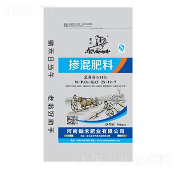 摻混肥料25-19-7-鋤禾肥業