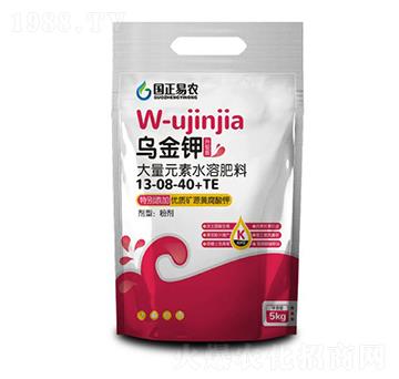 大量元素水溶肥13-08-40+TE-烏金鉀-國正易農