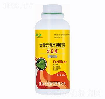 高磷鉀肥大量元素水溶肥-萬芙特-潤之源-萬世農業