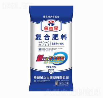 小麥專用復合肥料25-14-6-金正天肥業