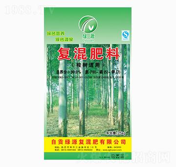 桉樹(shù)專用復(fù)混肥料18-5-7-綠源