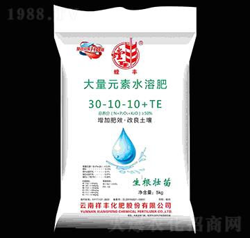 大量元素水溶肥料30-10-10+TE-螳豐-祥豐集團