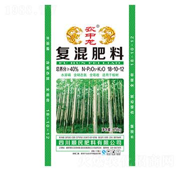 桉樹復混肥料18-10-12-順民肥料