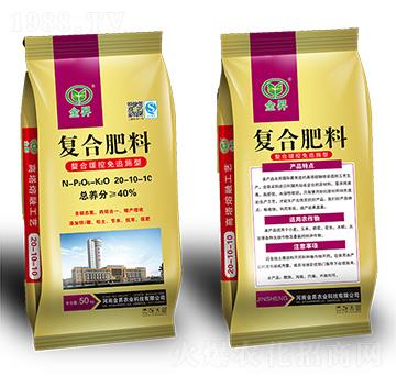 螯合緩控免追施型復合肥料20-10-10-金昇肥業