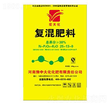 復混肥料25-13-0-豫中大化