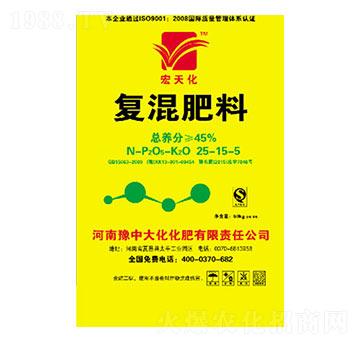 復混肥料25-15-5-豫中大化