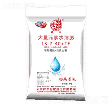 大量元素水溶肥料13-7-40+TE-螳豐-祥豐石化