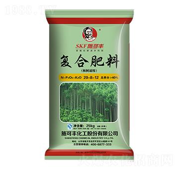 桉樹適用復(fù)合肥料20-8-12-賽洋化工
